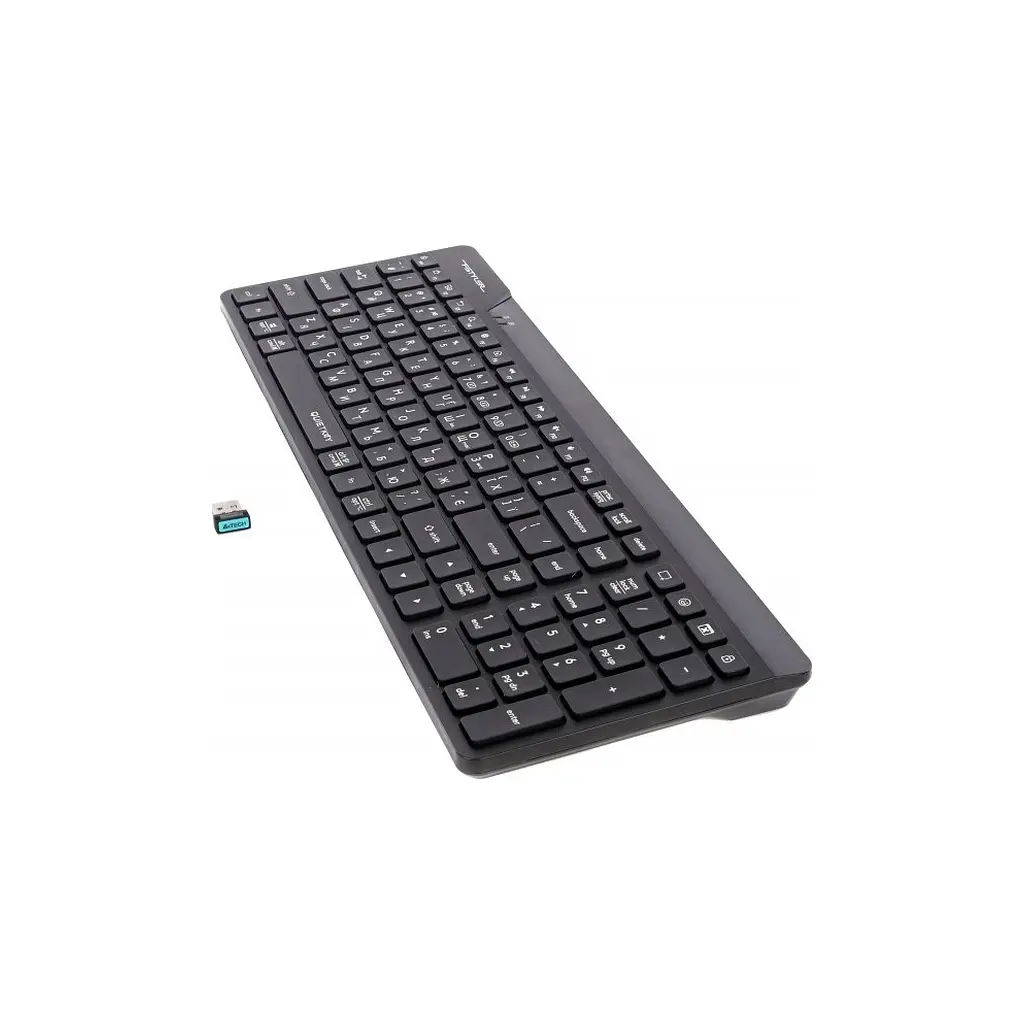 Клавіатура A4Tech FBK23 AS Wireless/Bluetooth Black (4711421001168) - фото 5