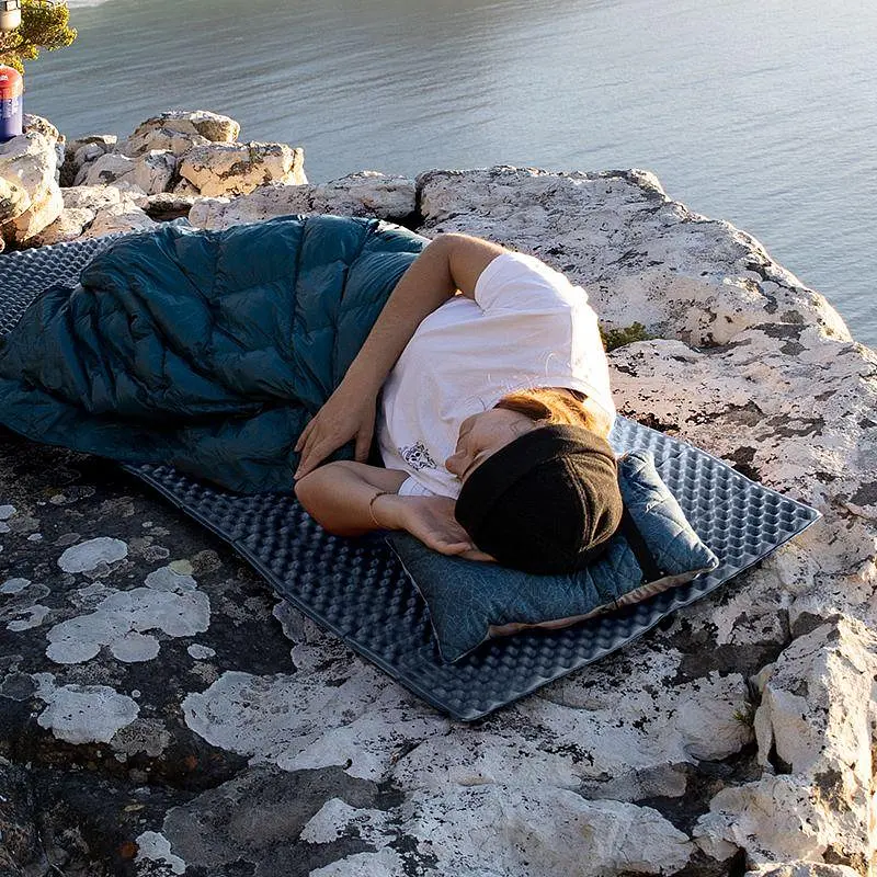 Килимок складаний IXPE Naturehike CNK2300DZ017, алюмінієва плівка, 200x65х2 см, темно-блакитний - фото 3