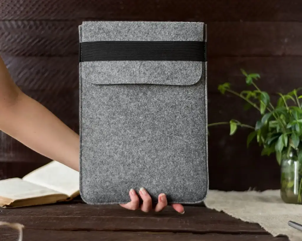 Чохол Gmakin Apple MacBook Air/Pro 13" GM16-13 Felt Case Grey [73591] - фото 8