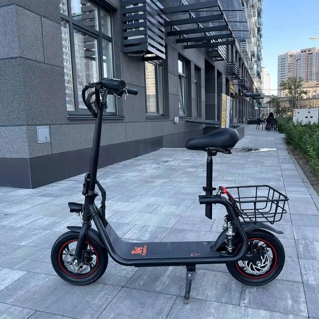 Електросамокат із сидінням 14" Kugoo C1+ (Jilong) - фото 3