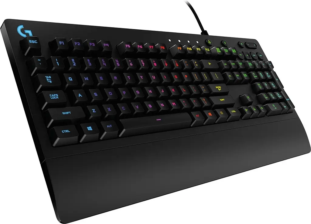 Клавіатура Logitech G213 Prodigy RGB Gaming Keyboard USB black UKR (920-010740) - фото 2