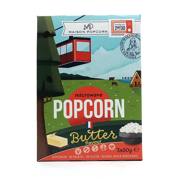 Попкорн Natais Maison popcorn, со вкусом сливочного масла, 240 г (805931) - фото 2