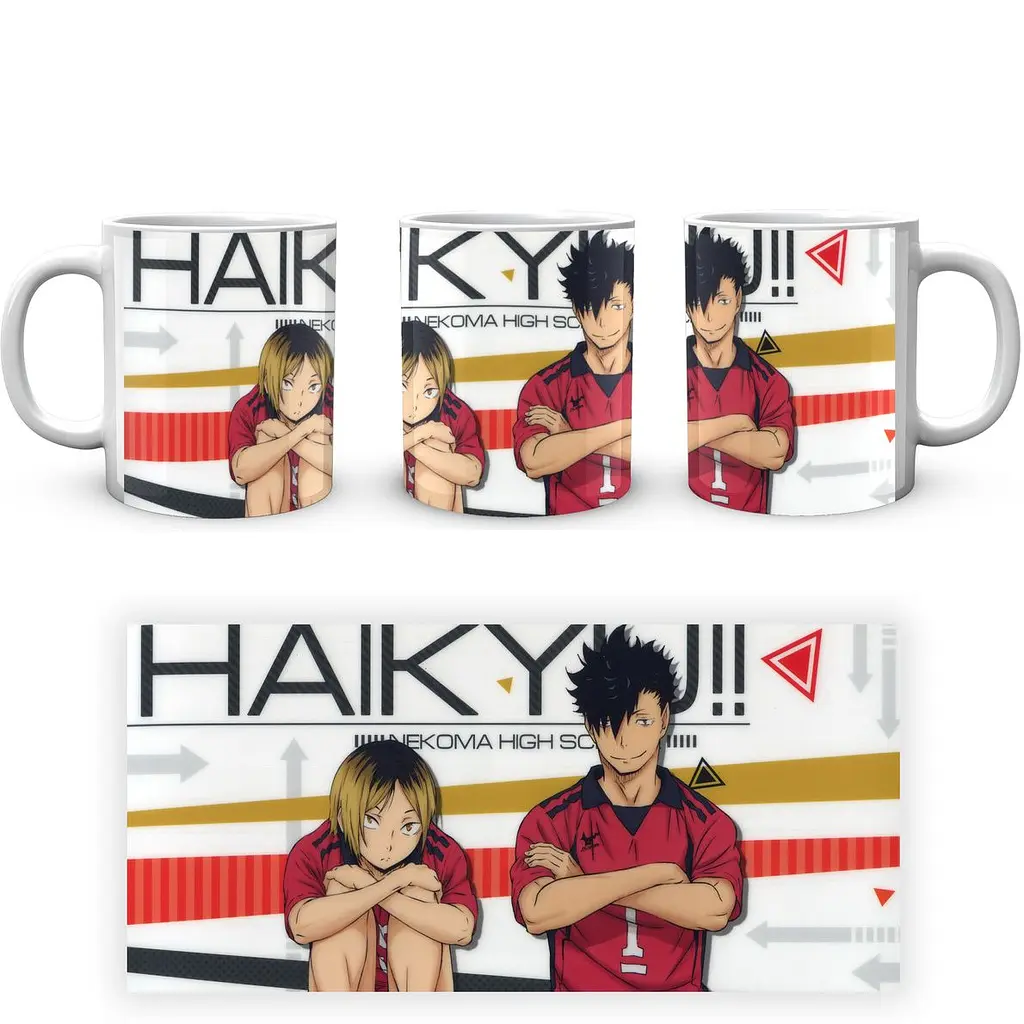 Кухоль GeekLand Haikyu!! Волейбол Кенма Куроо HK 001.01 330 мл білий - фото 3