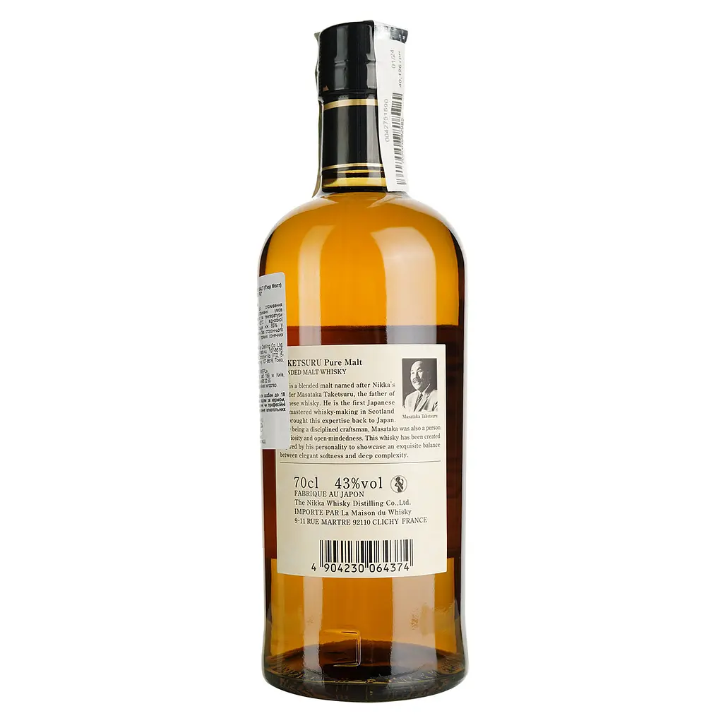 Віскі Nikka Whisky Taketsuru Pure Malt 43% 0.7 л - фото 4