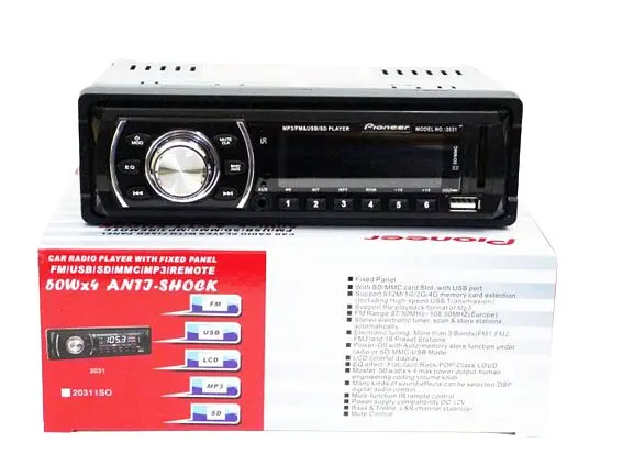 Автомагнитола XPRO 2031 USB MP3 FM 1DIN SD/MMC слот черный (lp-75057_445) - фото 5