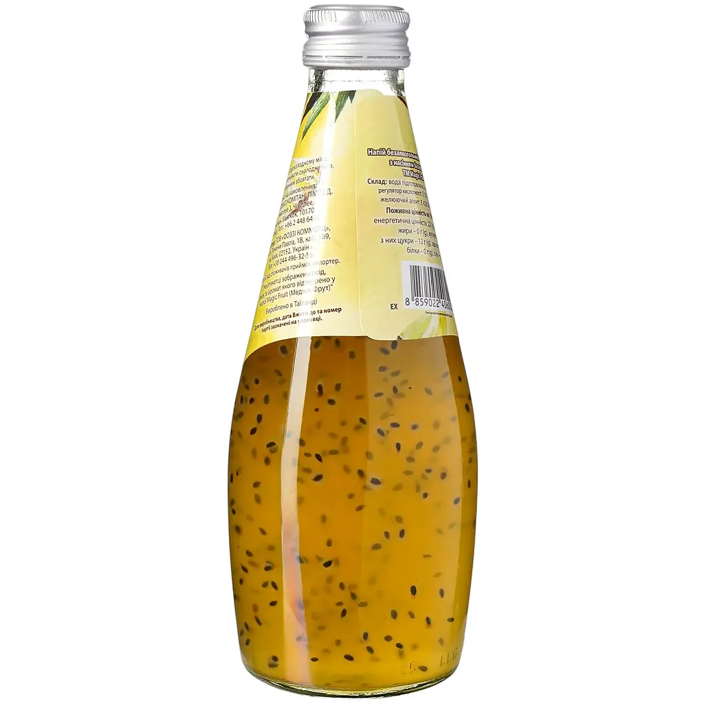 Напій Magic Fruit ананас з насінням базиліку 0.29 л - фото 3