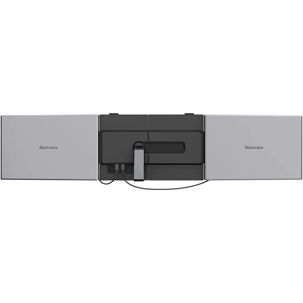 Монітор Blackview 15.3" DCM8 Dual Screen Portable monitor 3 in 1 Grey Black FHD IPS 60Hz (BVDCM8) - фото 5