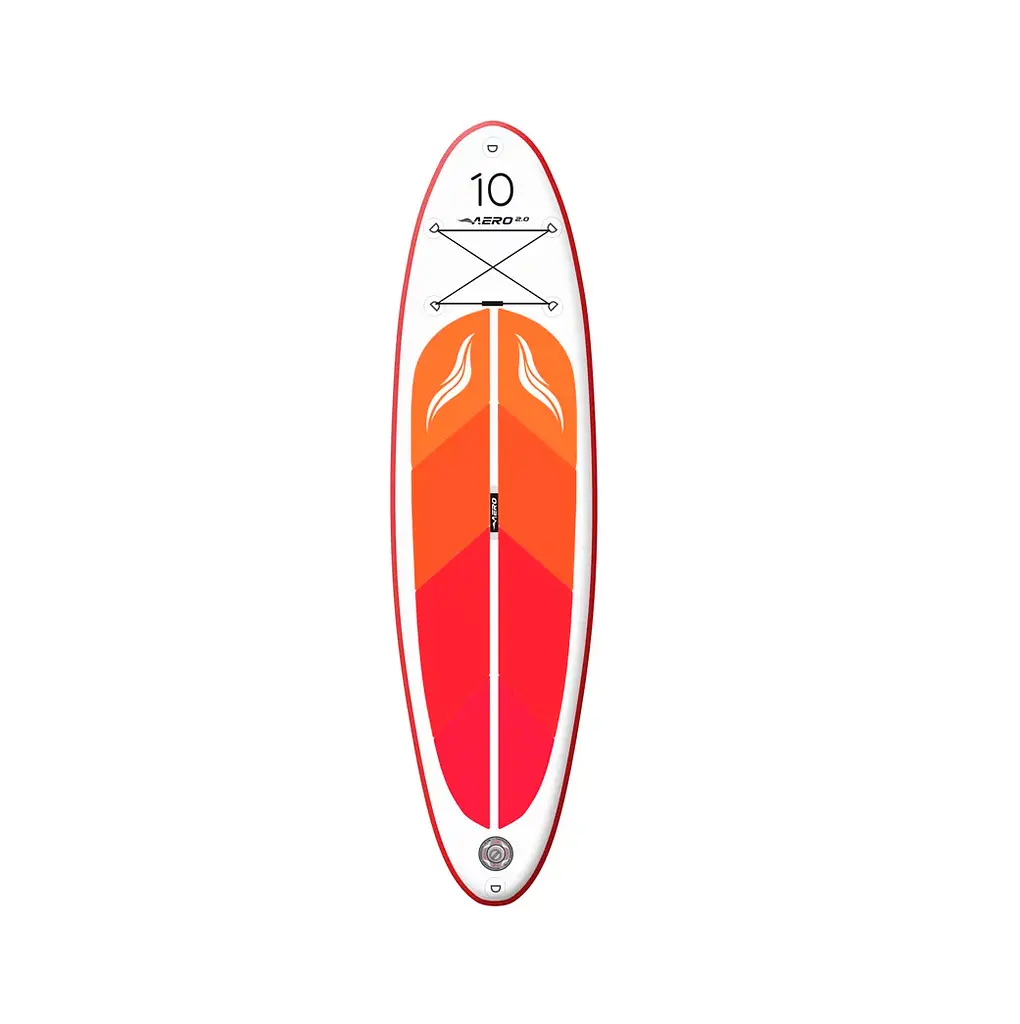 Надувна SUP дошка AERO Board 2.0 (305х15х80см) 10' Red Orange - фото 2