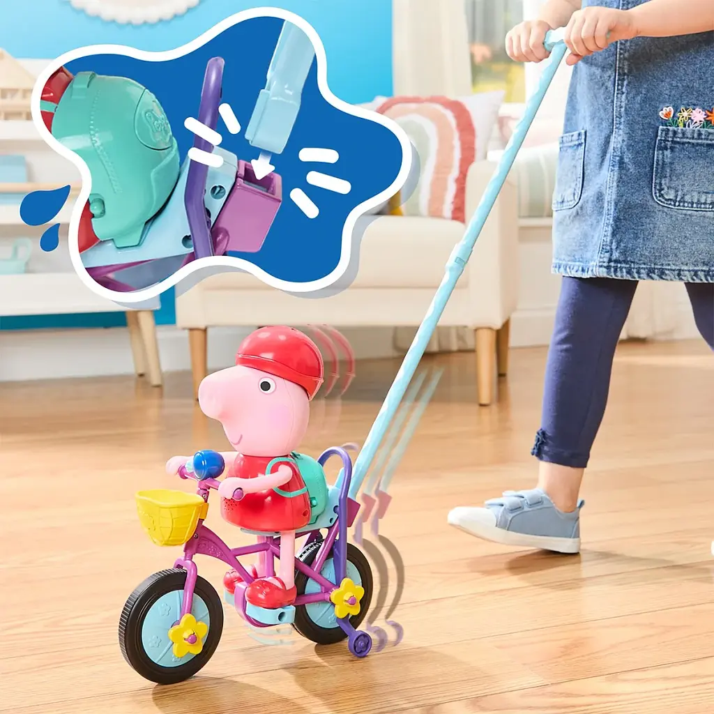 Інтерактивна іграшка Peppa Pig Пеппа на велосипеді (G2177) - фото 8