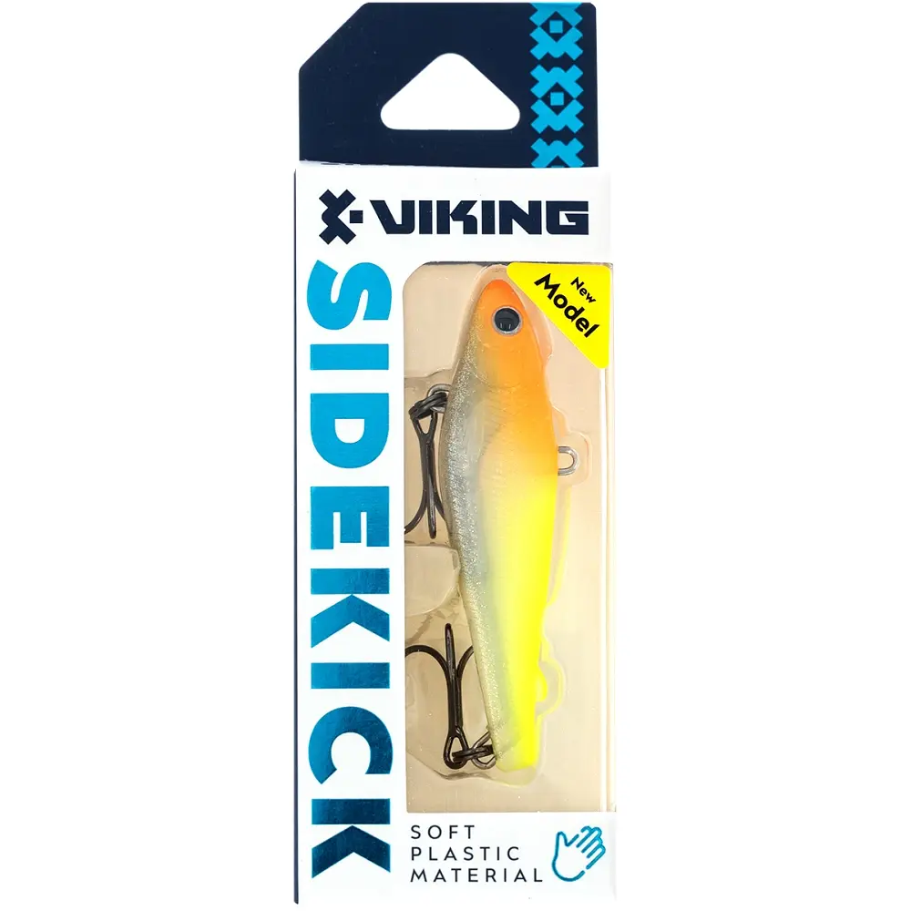 Воблер Viking Fishing Sidekick VIB 80 мм 28g #03 Clown - фото 2