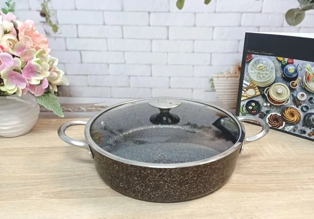Сотейник O.M.S. Collection 3316-28 см 3,8 л Black