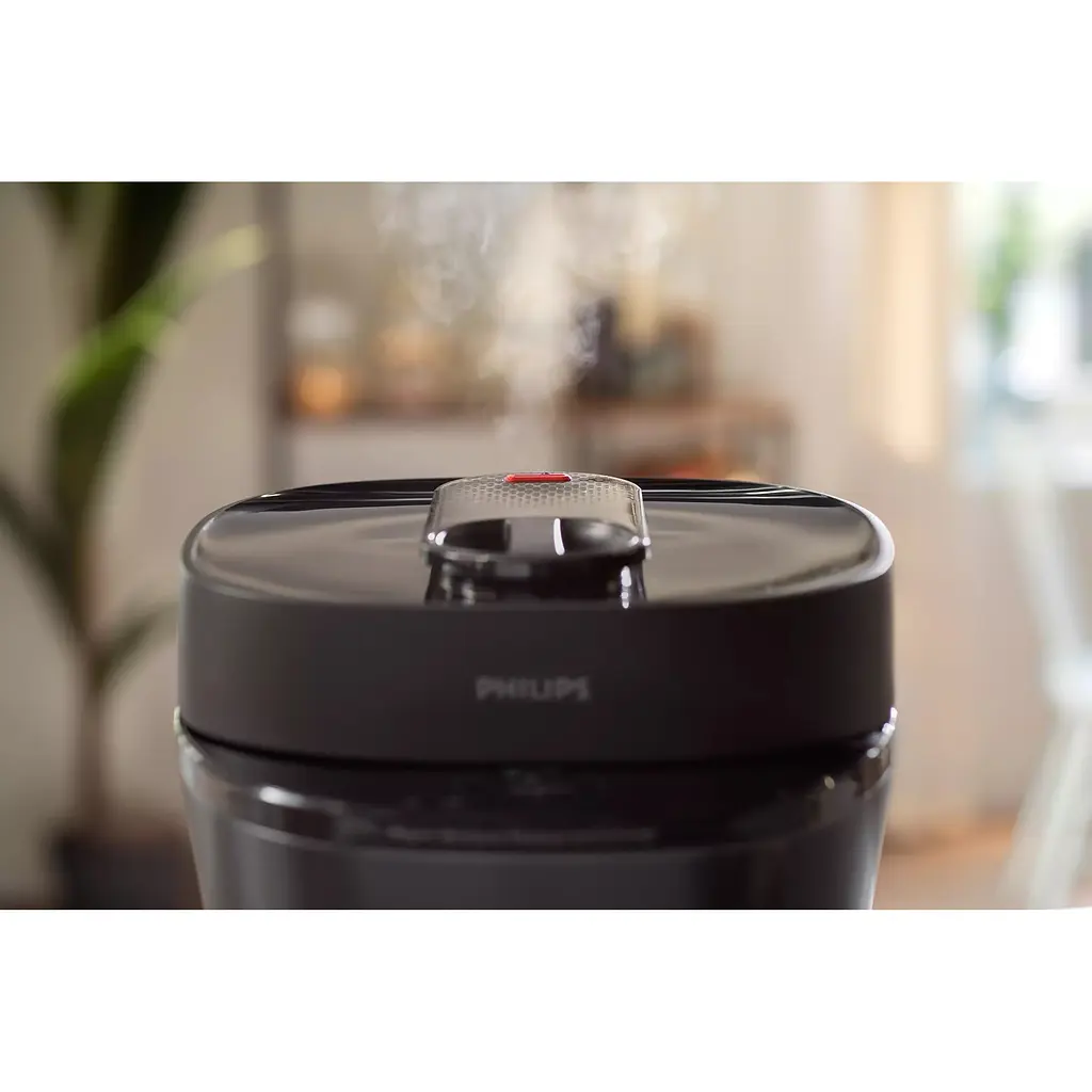Мультиварка-скороварка Philips All in One Cooker 1000 Вт черная (HD2151/40) - фото 10