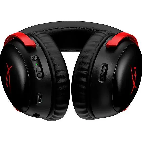 Ігрові навушники HyperX Cloud III Wireless Black/Red (77Z46AA) [101888] - фото 5