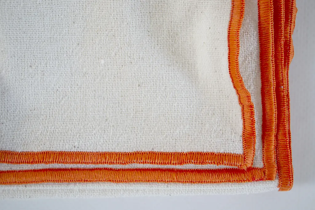 Скатерть Lotus Home - Toursa оранжевый 150x220 - фото 5