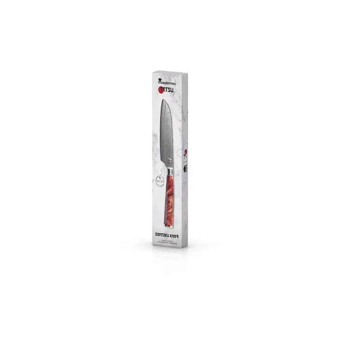 Ніж кухонний сантоку MasterPro Tetsu 12.5 см (BGMP-4129-BR) - фото 4