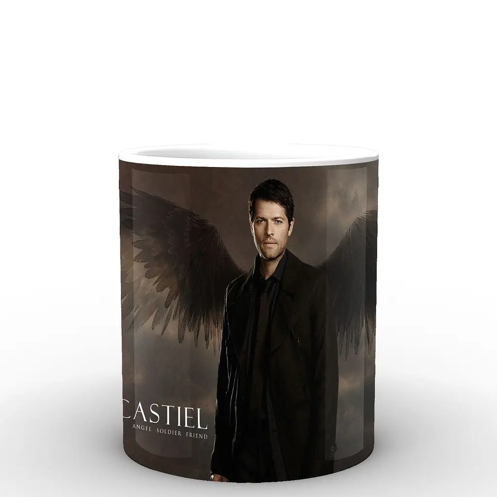 Кухоль GeekLand Supernatural Castiel SN.02.014.305 330 мл білий - фото 3