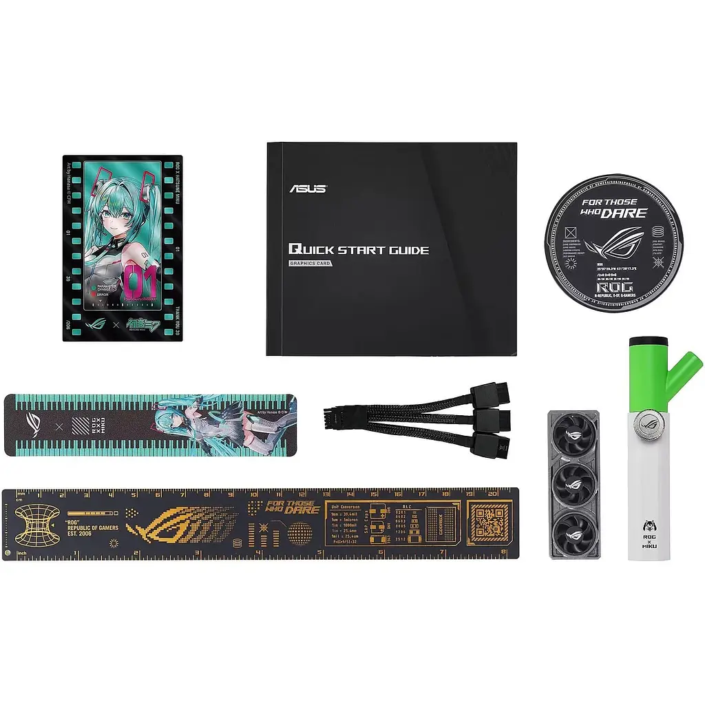 Відеокарта ASUS RTX 5080 16GB ROG Astral OС HATSUNE MIKU EDITION (ROG-ASTRAL-RTX5080-O16G-HATSUNE-MIKU-EDITION) (GDDR7, 256 bit, PCI-E v5.0 x16) - фото 9
