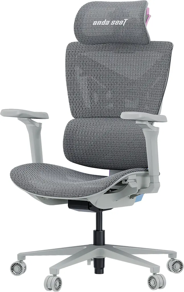 Крісло ігрове Anda Seat X-Air Pro Size L Mesh Gray Twilight (AD-WY-01-GGSP-G01) - фото 2