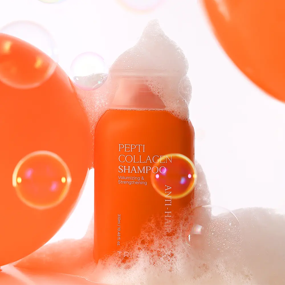 Шампунь проти випадіння волосся Trimay Pepti Collagen Anti‑Hair Loss Shampoo з пептидами та колагеном 310 мл - фото 4