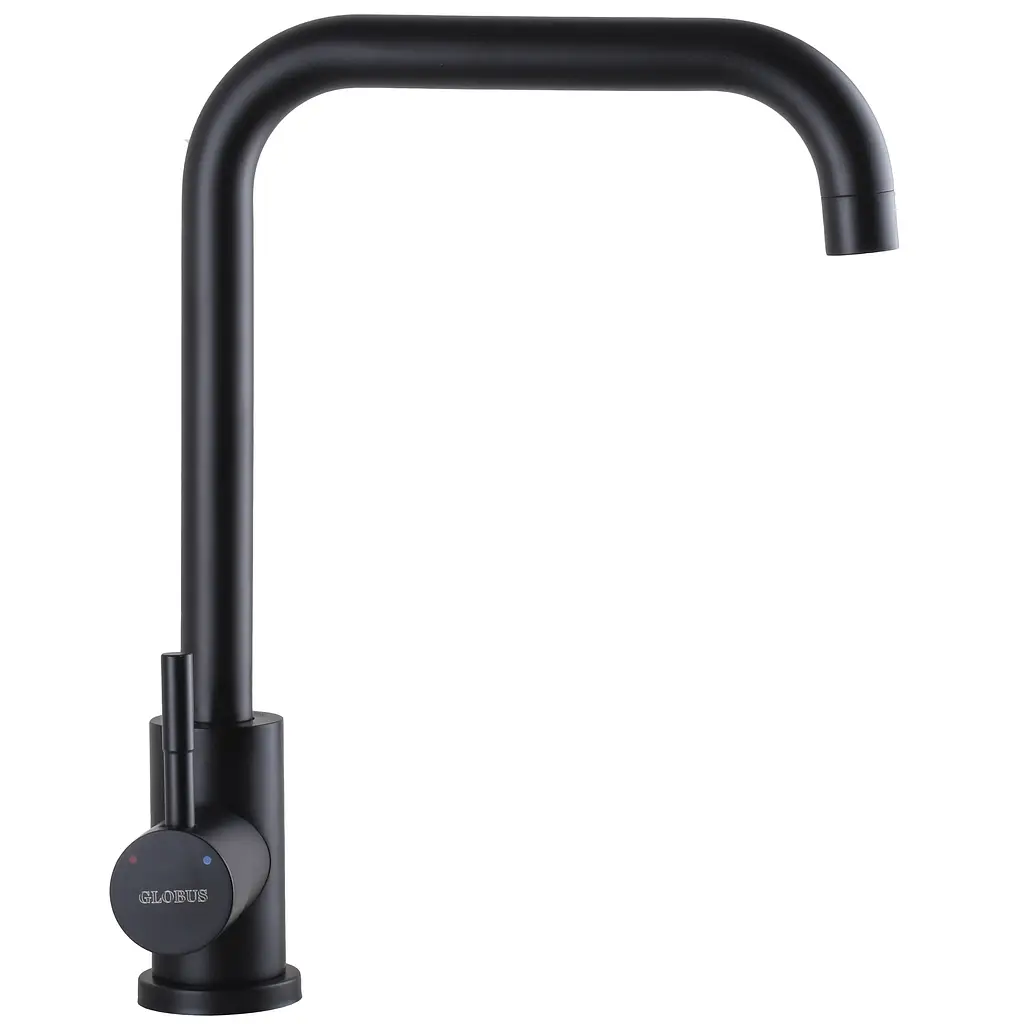 Змішувач для кухні Globus Lux Alpen SBT1-203L-BB 000024953 Чорний матовий - фото 3