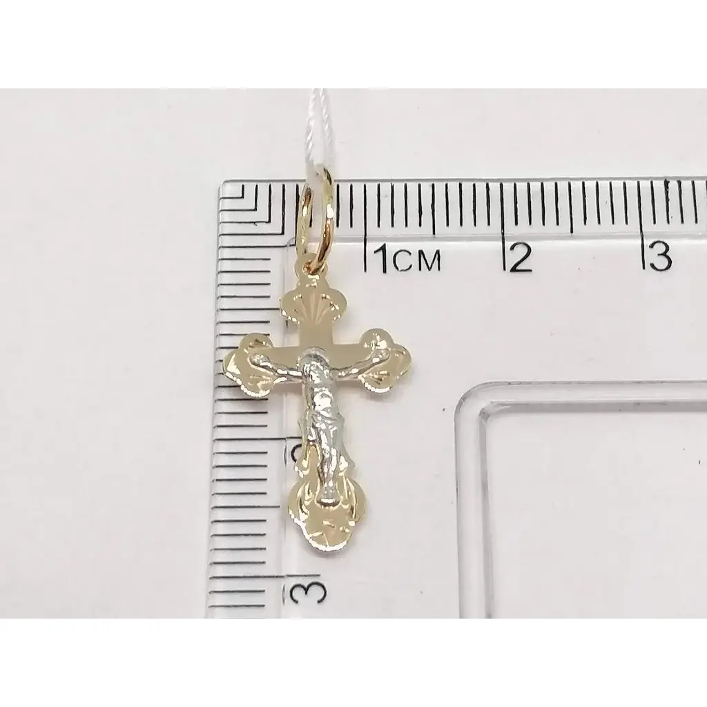 Золотой крестик Tango. Распятие Христа. 230014 - фото 4