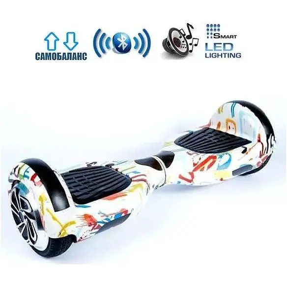 Гіроборд Smart Balance Wheel U6 Pro + Autobalance 6.5" Графіті (4607579) - фото 2