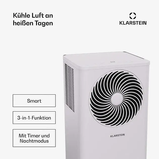 Кондиционер мобильный Klarstein Aero Ring (10046097) - фото 5