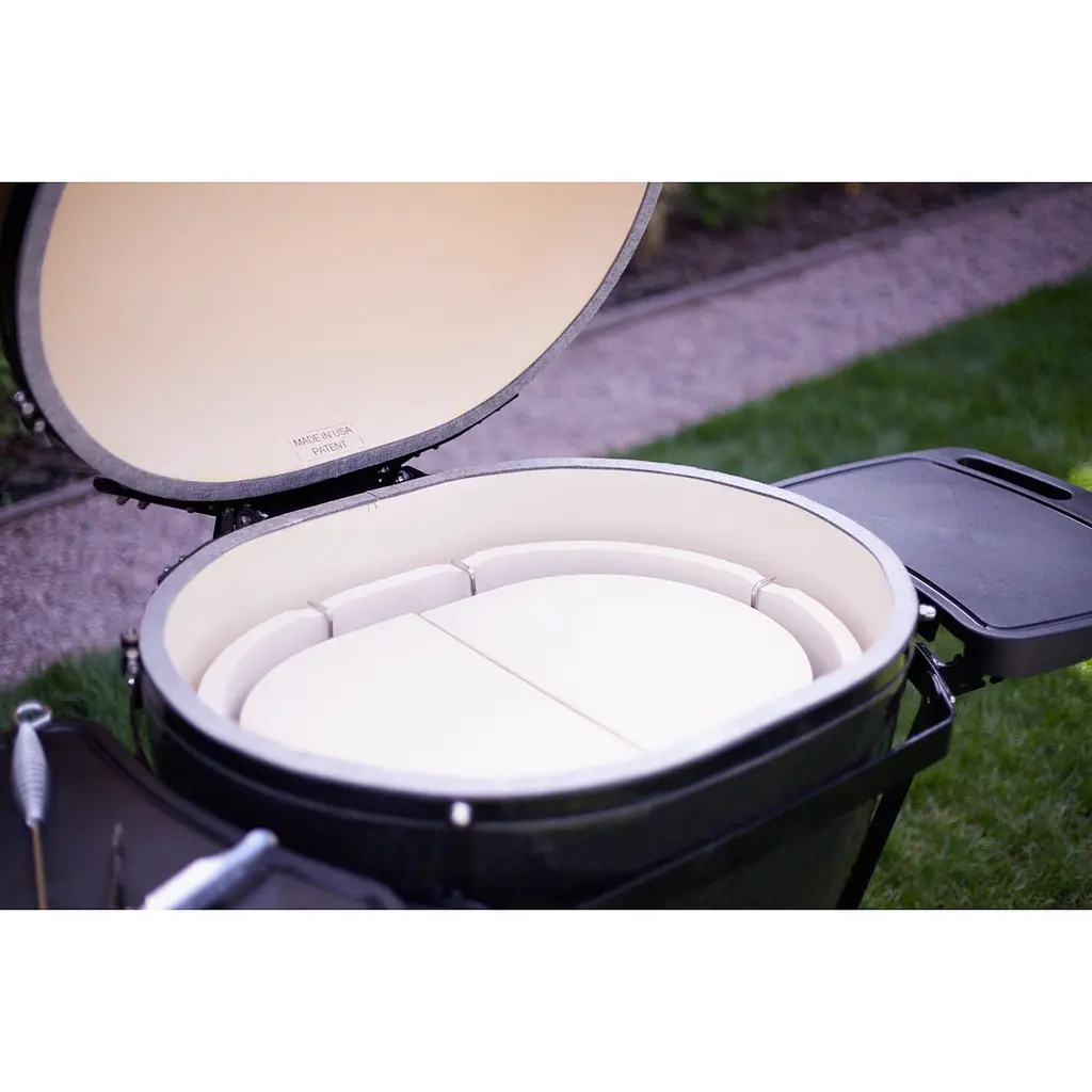 Керамический угольный гриль Primo X Large Oval All in One (PGCXLCG) - фото 8