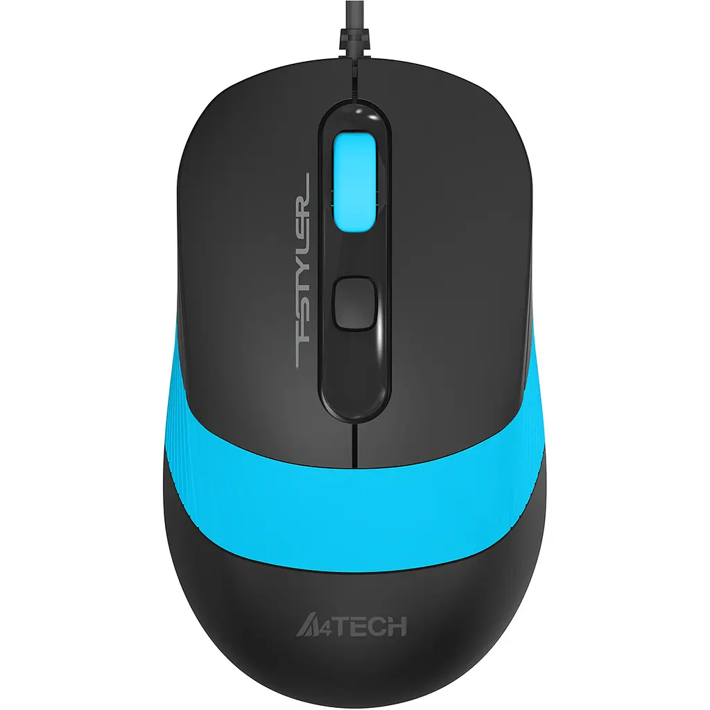 Комплект (клавиатура + мышь) A4Tech Fstyler F1010 Black/Blue (1147546) [114614] - фото 3