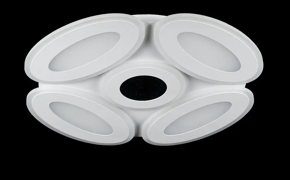 Люстра стельова LED Splendid Ray L78537/4+1, 200W, білий, сучасний стиль з пультом - фото 2