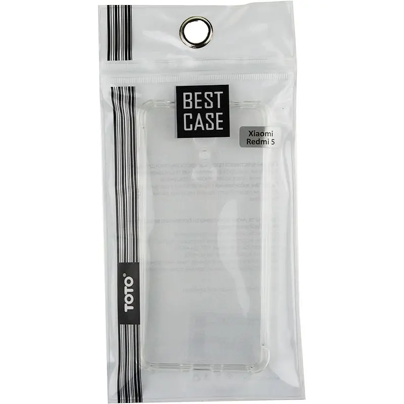 Чохол-накладка Toto Shockproof Crystal TPU Case Xiaomi Redmi 5 Clear - фото 2