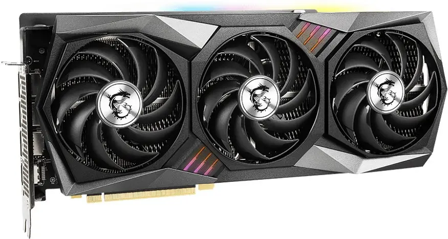 Відеокарта MSI RTX 3080 10Gb Gaming Trio Plus (GeForce RTX 3080 GAMING TRIO PLUS 10G LHR) (GDDR6X, 320 bit, PCI-E v4.0 x16) Б/в - фото 2