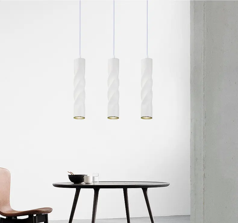 Люстра подвесная Brille тубус LED 5W WW WH (AL-702S/1) - фото 11