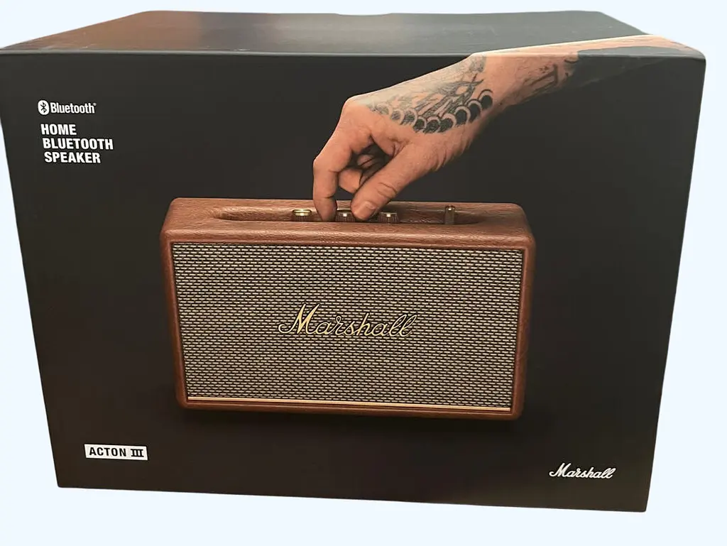 Портативна колонка Marshall Acton III Brown 60W Original (Підтримка офіційного додатку) (1006075) - фото 5