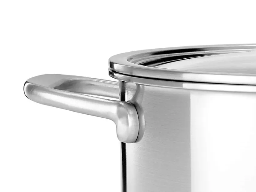 Каструля з кришкою KitchenAid MSS СС003260-001 24 см 4.9 л срібляста - фото 2
