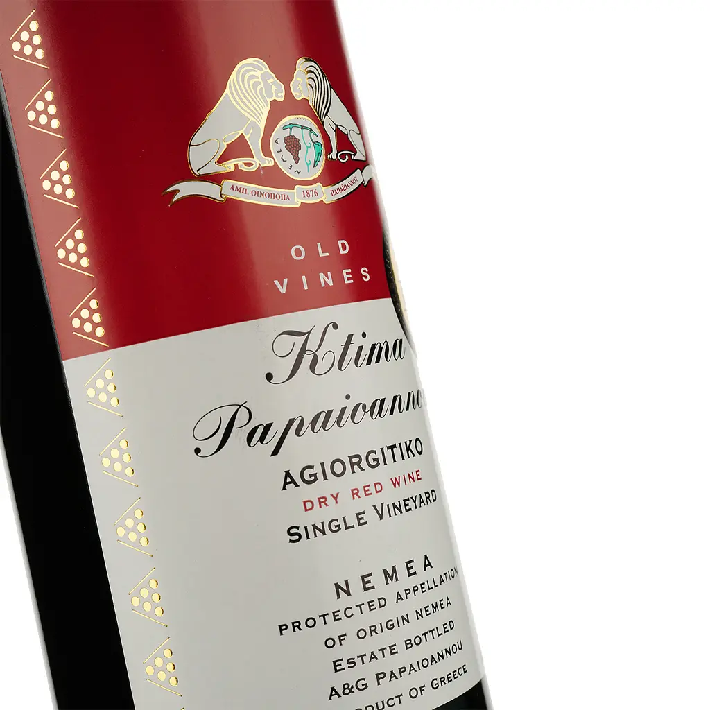 Вино Ktima Papaioannou Old Vines 2015, красное, сухое, 0,75 л (52796) - фото 3