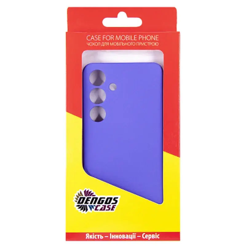 Чохол до мобільного телефона Dengos Carbon Samsung Galaxy S24+ Purple (DG-TPU-CRBN-202) - фото 5