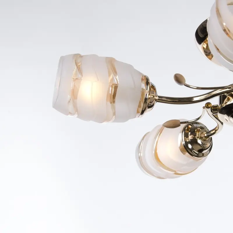 Люстра потолочная Brille классическая E14 40W G (LK-230C/5) - фото 2