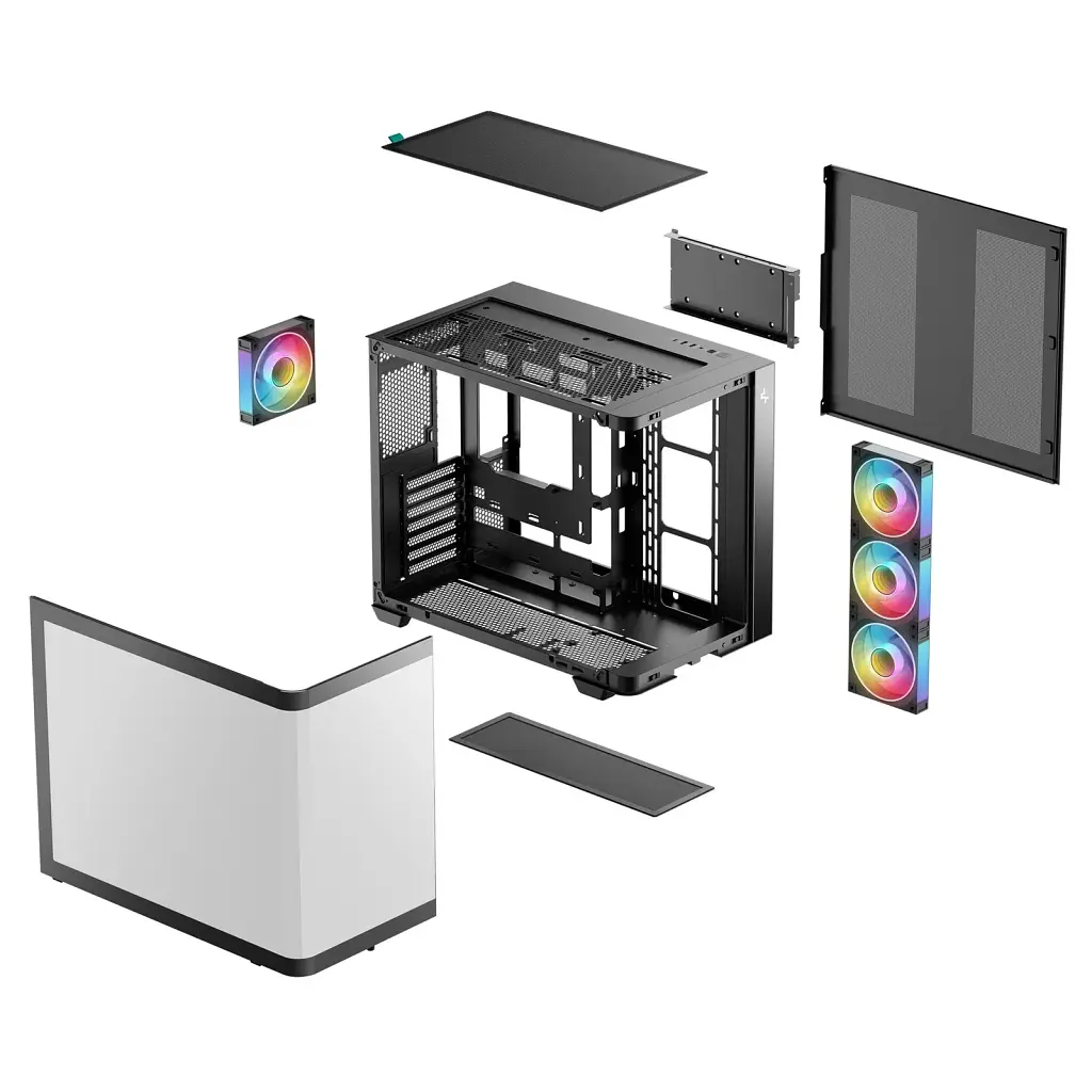 Корпус для ПК Deepcool CG530U 4F Black (R-CG530U-BKAGA4-G) - фото 3