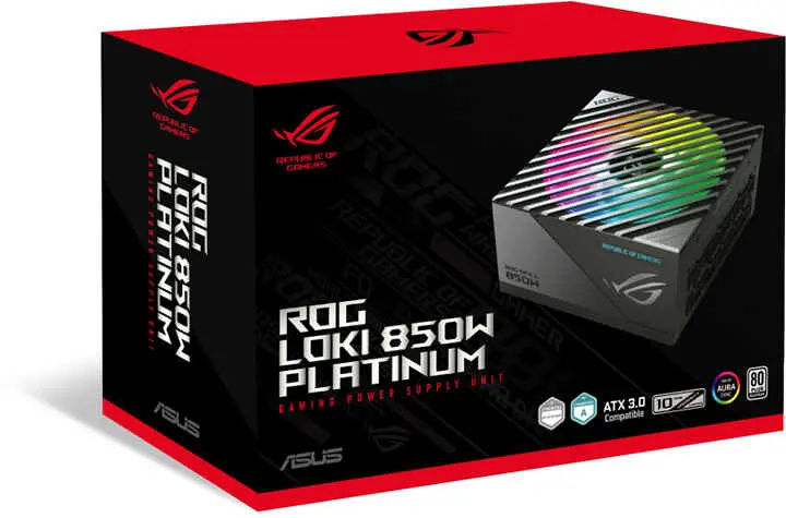 Блок питания Asus ROG-LOKI-850P-SFX-L-GAMING (90YE00N3-B0NA00) - фото 4