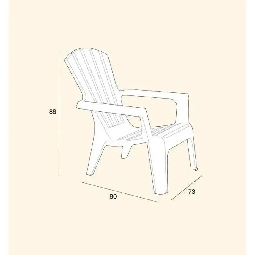 Стілець Bica Maryland білий (190) - фото 4