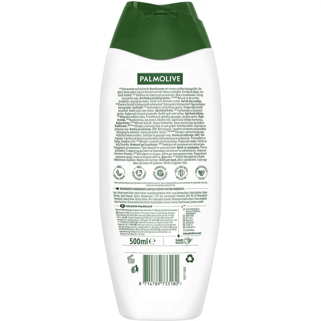 Гель-крем для душу Palmolive Naturals Орхідея та молочко 500 мл (580763) - фото 2
