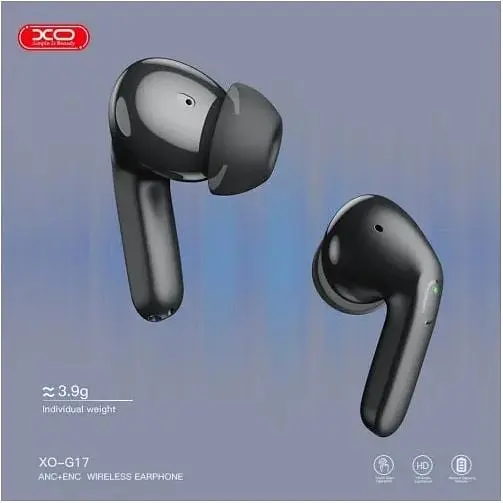Бездротові навушники XO G17 Avatar Dual Mic Bluetooth стерео гарнітура чорна 6920680845545 - фото 5
