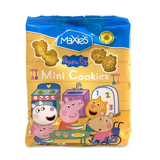 Печиво Maxies Peppa Pig Mini Cookies беж 250 г