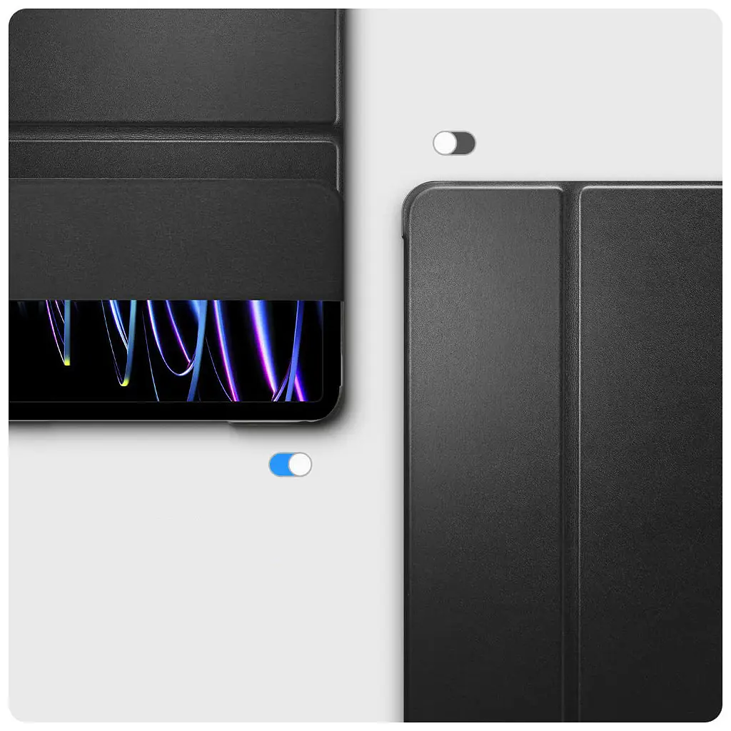 Чохол до планшета BeCover Tri Fold Hard Apple iPad Air 13" M2/M3 (2024/2025) Black (711471) - фото 5