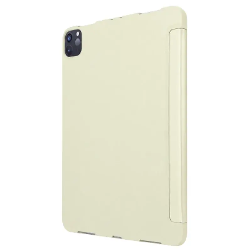 Чохол до планшета BeCover Tri Fold Soft TPU Silicone Apple iPad Pro 11" M5 2025 Beige (715990) - фото 4