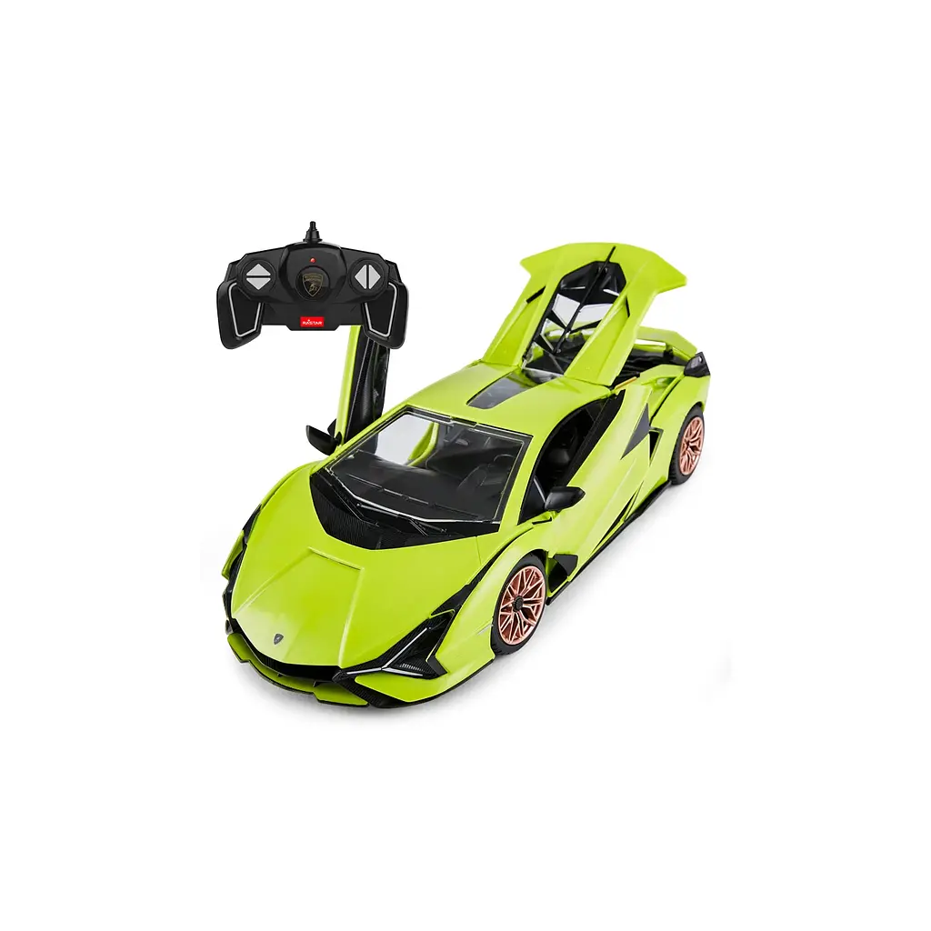 Конструктор RASTAR Lamborghini Sian 1:18 зеленый 97400 - фото 2