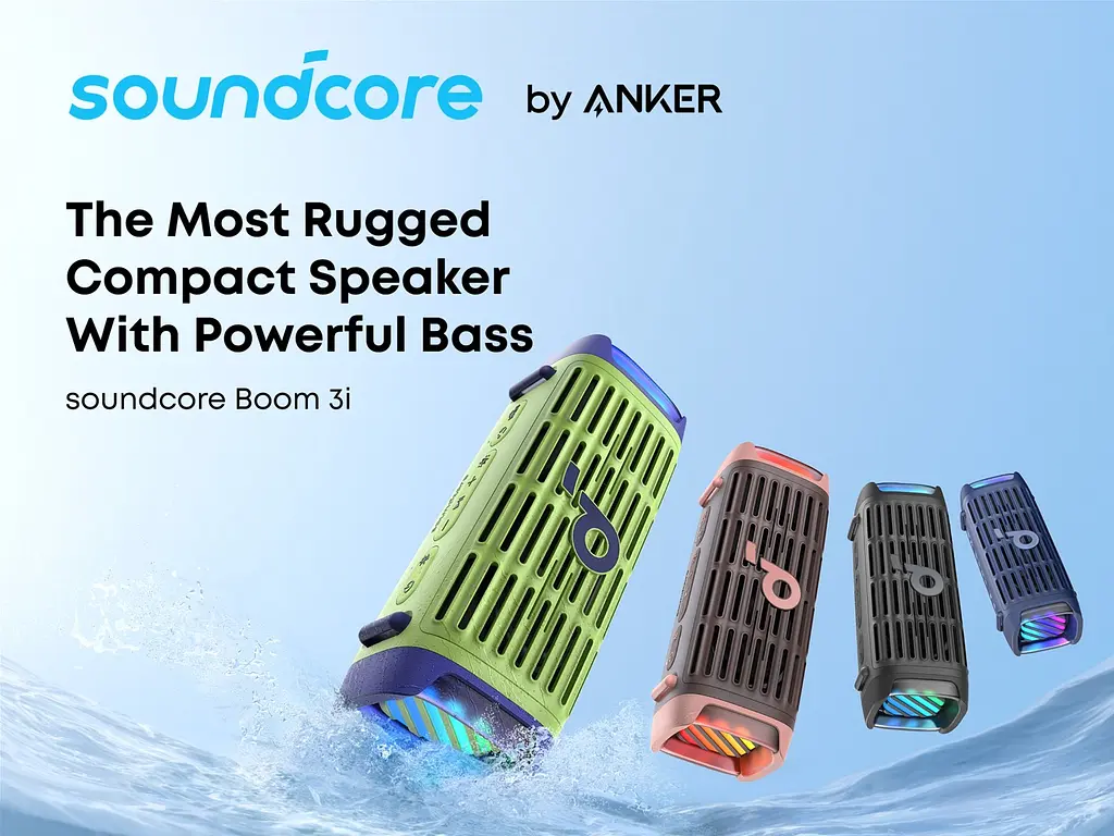 Акустическая система Anker SoundCore Boom 3i Brown (D5100080) - фото 7