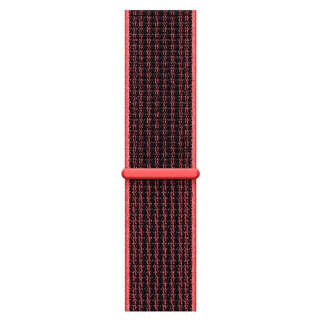 Тканевый ремешок Watchbands Nylon для Apple Watch 42mm - черно-красный (WB103NYLONBANDBRED) - фото 2