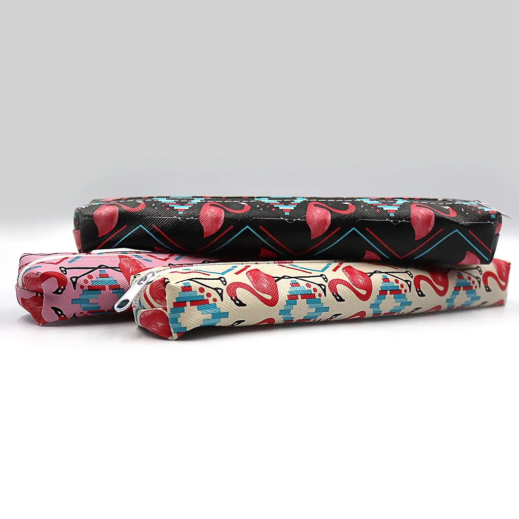 Пенал Фламінго, 1 відділення, 20x2.5x3 см (В асортименті) - фото 2